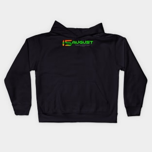 15TH AUGUST - INDIA INDEPENDENCE DAY Kids Hoodie